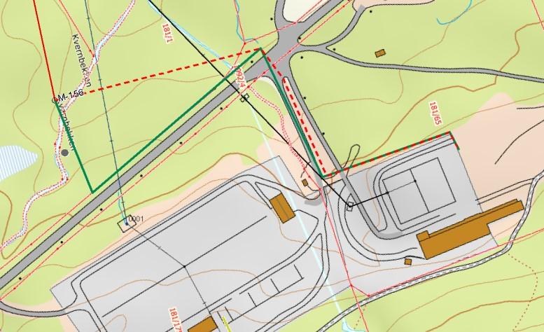 Side 2 Søknad om endringer for nettilknytningen I MTA-planen søkte TEV også om enkelte endringer for nettilknytningen sammenlignet med hva som ble konsesjonsgitt i 2014.