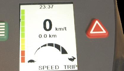 Hvis gasshåndtaket påvirkes under denne kontrollen, vil Mini Crosser ikke være i stand til å kjøre før