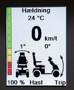 Alarmen deaktiveres ved å starte Mini Crosseren med nøkkelen.