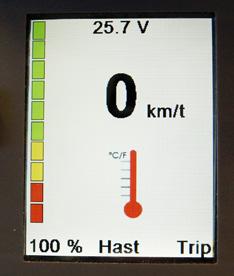 Hornet tuter hvis parameteren er aktivert.