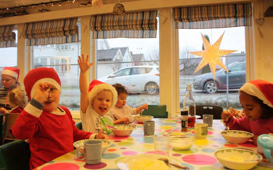 FOKUSOMRÅDE: JUL OG JULEFORBEREDELSER MÅL MED JULA: Skape spenning rundt adventstiden.