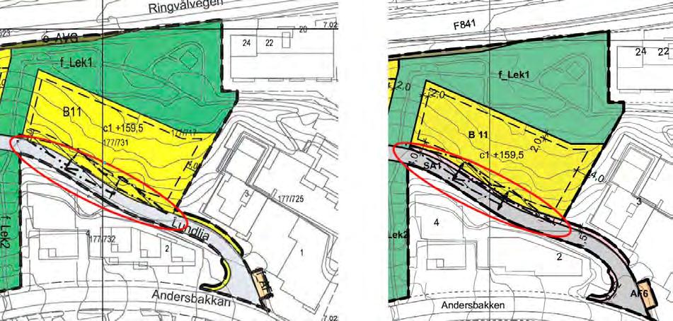 Lundlia VEDLEGG B-1 Dispensasjon fra regulering I forprosjektfasen vise det seg at det er nødvending med dispensasjon fra regulert plan for Lundlia 17