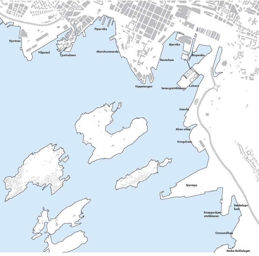 Etappevis utvikling og transformasjon mot 2030 Oslo Havn har satt i gang en omfattende transformasjon av havnearealene og som vil fortsette i årene frem mot 2030.