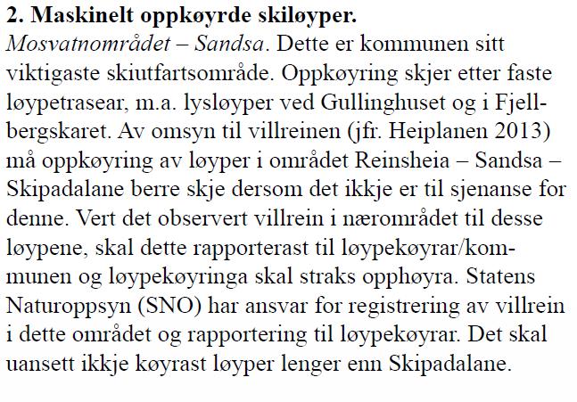 ROGALAND Suldal Planområde: 1019,24 km2 Nasj. villreinomr: 673,44 km2 Hens.