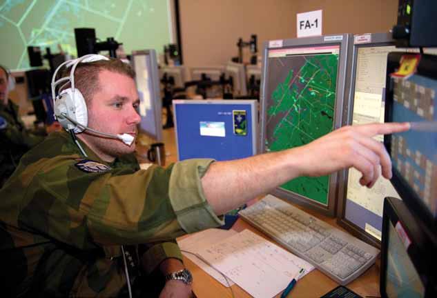 Luftforsvarets stasjon i Sørreisa sørger for kontinuerlig overvåking av luftrommet, og har ansvaret for koordinering, kontroll og varsling av hendelser i luftrommet i Norge.