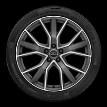 19" Audi Sport støpte aluminiumsfelger, 7-eiket rotor style, Glossy Anthracite sorte, diamant slipt 44S - - - - O 25 350 19" aluminiumsfelger, 20 eiket V style, kontrast grå, delvis polert V72 - O -