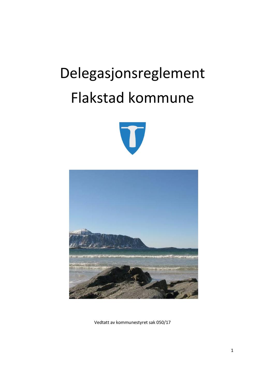 Delegasjonsreglement Flakstad kommune