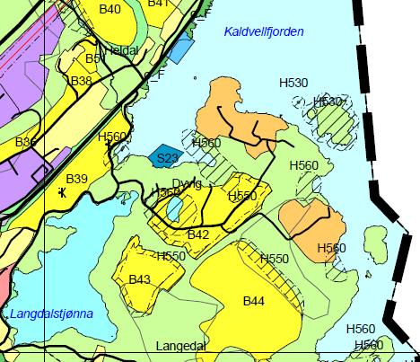 5. KOMMUNEPLANENS AREALDEL Området på 14.