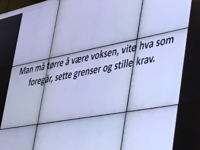 Å være foreldre til tenåringer Ikke