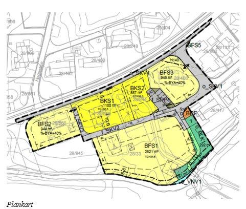 Det vises til planbeskrivelsens kapittel 4. PLANFORSLAGET Forslagstiller har gjort rede for dagens situasjon, innholdet i planen og konsekvensene av planen, se vedleggene.