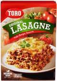 TINE 130 300-30% Lasane ovnsrett, TORO, 200 Pizza Rustica Double