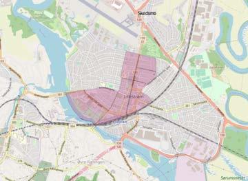 leverandør av utvalgsvarer. Strømmen er i denne analysen definert utenfor for sentrum som i denne kartleggingen er avgrenset til Lillestrøm sentrum.