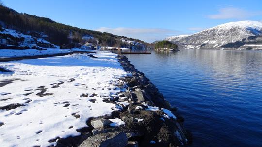 30 Rendalen, Halsa Møre og Romsdal Utfyllinga i Renndalen der det nå planlegges å bygge en tømmerkai Våren 2016 ble det holdt et møte i Halsa der tema var hamneutvikling/ næringsutvikling i Halsa.