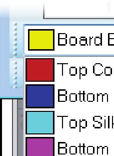 Du skal nå ha et gult rektangel på Layer Board Edge.