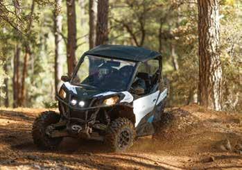 BRP anbefaler sterkt at alle ATV-førere gjennomgår et opplæringskurs. ATV-er kan være farlige å kjøre.