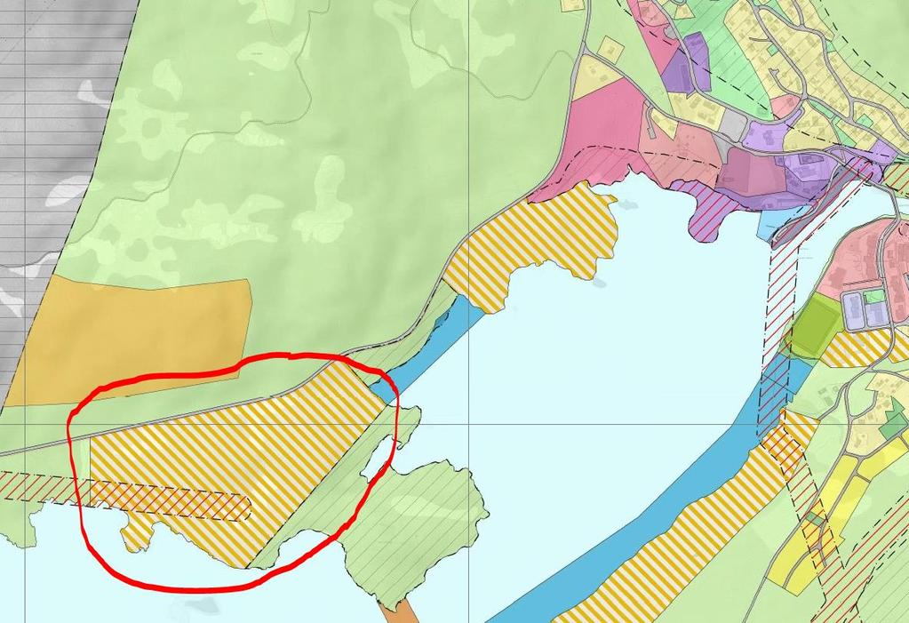 Konsekvensutredning bolig-/fritidsbebyggelse Zarinatangen: Omdisponeringen omfatter følgende eiendom: - gnr./bnr.