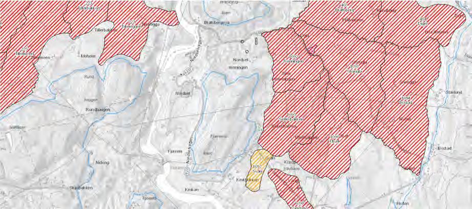 Forprosjekt sideanlegg, 1. Amundsdalen-Husbytrøa + 2. Tanemsåsen-Nideng Innledende geoteknisk vurdering multiconsult.no Skredfare og flom 2.3.