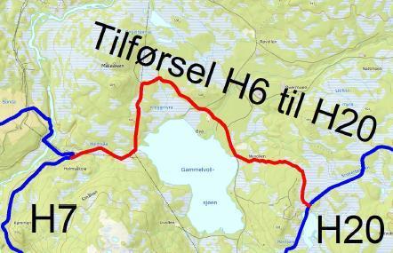 kommune nå igjen åpner for å ta inn dette løypeforslaget når man ser saken i lys av at løypa tidligere har blitt fjernet av Fylkesmannen.