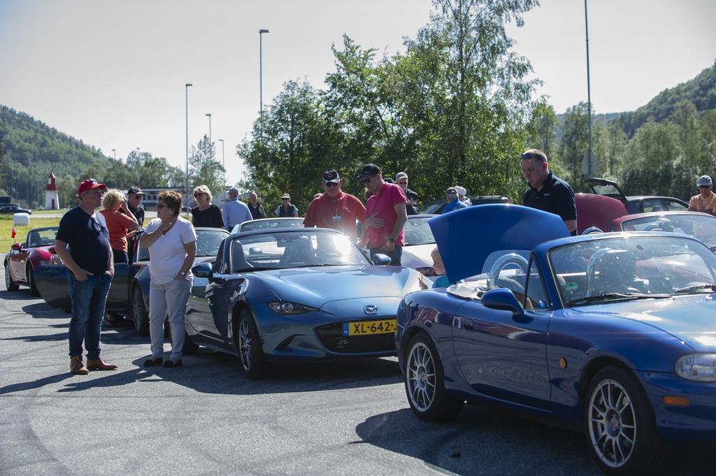 Bileierne i klubben har en stor felles interesse.