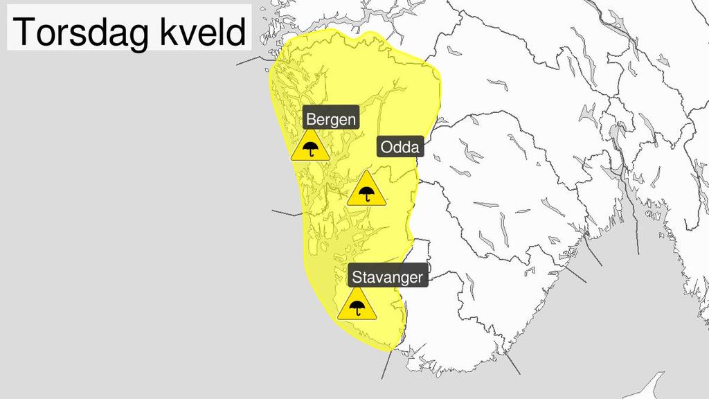 Det vil være store lokale variasjoner og det er lurt å følge med på nedbørsradaren på yr.no eller i yr-app-en. Der de kraftigste bygene treffer kan det komme over 15 mm på én time.