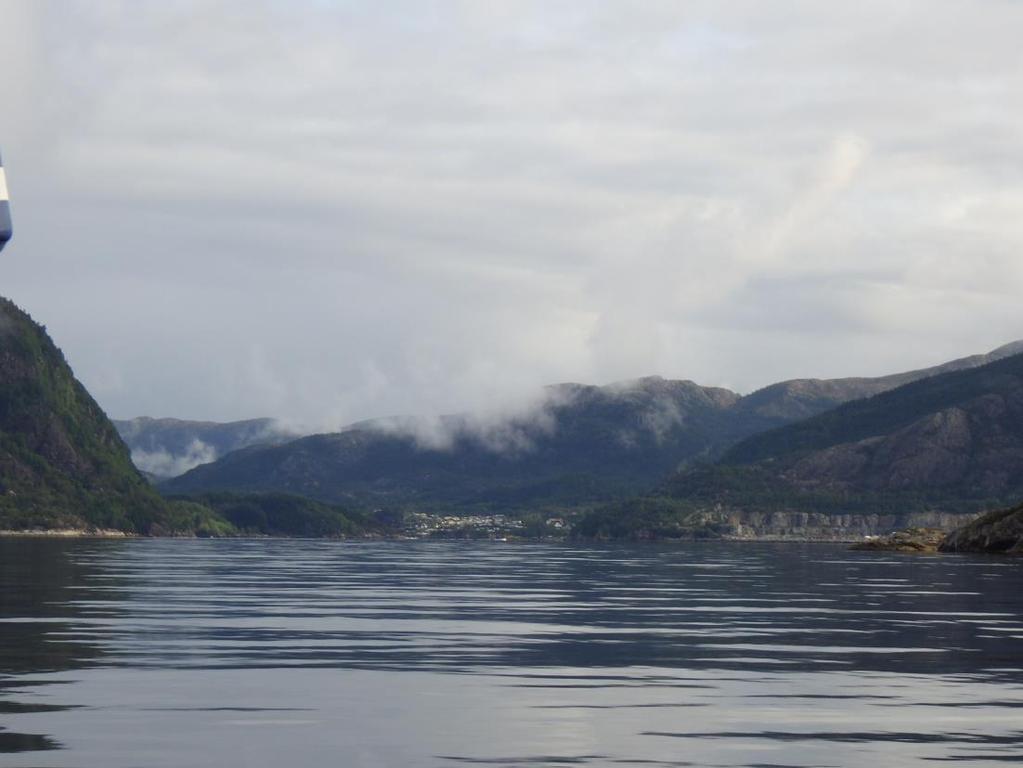 Hervikfjorden i Tysvær kommune R A P P O R Straummåling ved