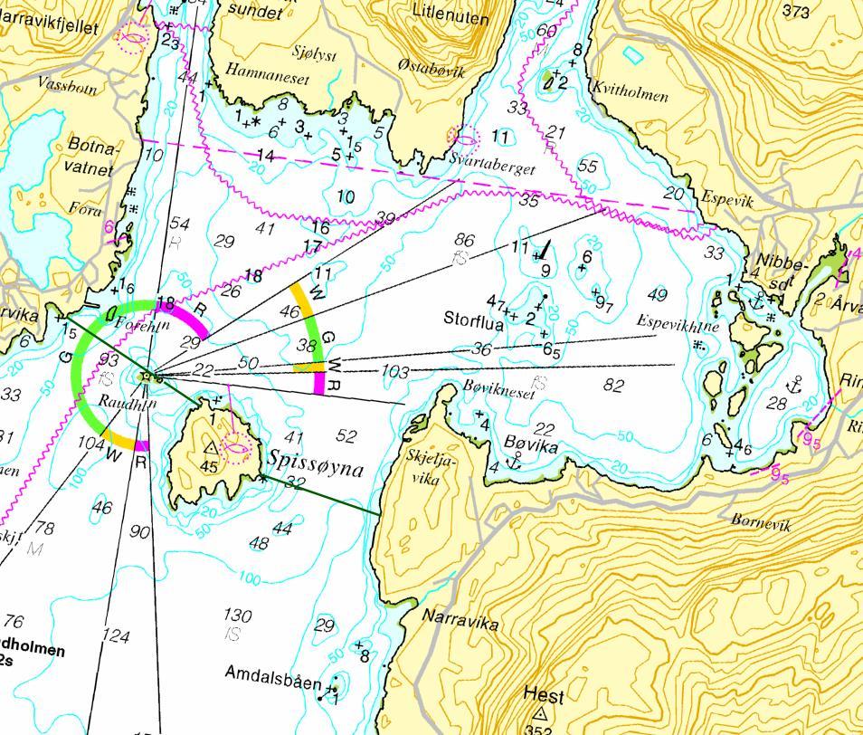 Avløpet vil bli ført til sjø i Hervikfjorden rundt 3 km frå Espevik på høgde med Spissøyna, på omtrent 100 meters djup i omtrentleg posisjon N: 59 o 19,091 Ø: 5 o 38,433 (figur 3).