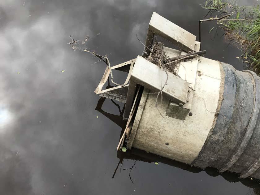 Grinder flomverk (VV 7614, 8936) og pumpestasjon (VV 7614), Grue kommune Status og vurdering av behovet for oppgradering 3 Teknisk tilstand Figur 14 Ventil ved