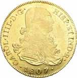 81 1+ 10 000 De store 8-escudos gullmyntene fra Spansk Amerika ble preget i store mengder