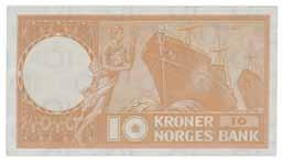 F2478418 1+ 800 166 Lot 2 stk. 10 kroner 1954 A og C 0 400 167 10 kroner 1969.