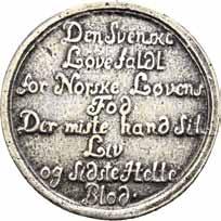 NORGE/NORWAY 502 503 502* Karl XII`s død 1718.