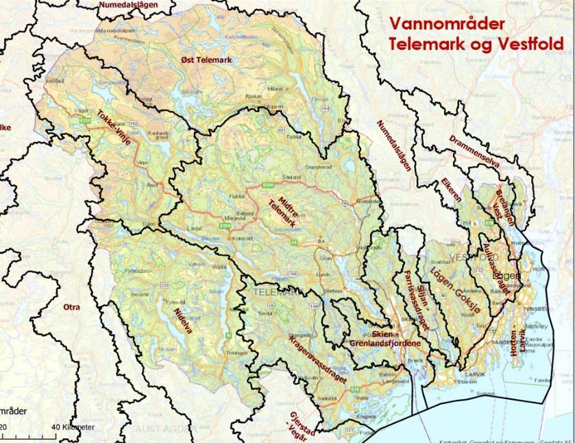 Side: 17/33 Prinsipper for utvelgelse av prioriterte områder Instruksen fra Landbruksdirektoratet pålegger Fylkesmannen å bestemme hvilke områder som skal være prioritert for vannmiljøtiltak.