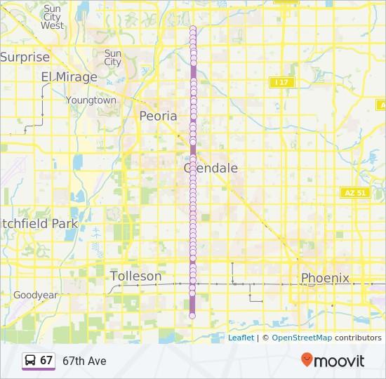 67th Av & Carol Av 67th Av & Olive Av 6701 W Olive Ave, Glendale 67th Av & Diana Av 8729 N 67th Dr, Glendale 67th Av & Butler Dr 6767 W Butler Dr, Glendale 67th Av & Belmont Av 7630 N 67th Ave,