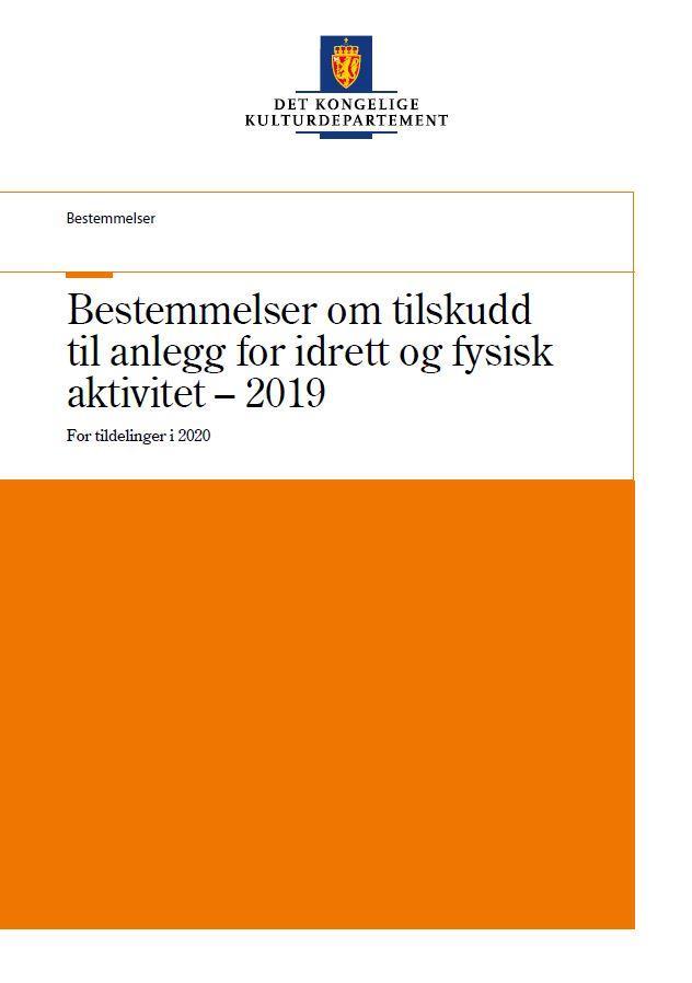 Bestemmelsene Ligger på Kulturdepartementets nettside: www.idrettsanlegg.no (Publikasjoner/V-0732B-2014.