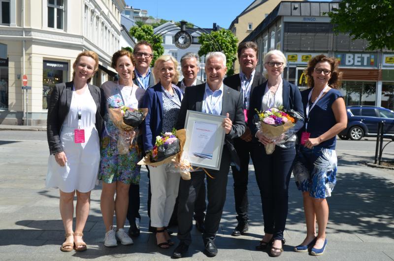 Asker velferdslab får nasjonal og internasjonal oppmerksomhet Asker kommune vant kommunesektorens Innovasjonspris 2017