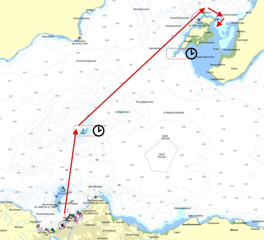 ! 6. STARTPROSEDYRE: 6.1. KL. 10.55: Glohanevimpelen på startbåten går opp med lydsignal 5 min til startsignal 6.2. KL. 10.56: Flagg P kommer opp med lydsignal 4 min til start 6.3. KL. 10.59: Flagg P går ned med lydsignal 1 min til start 6.