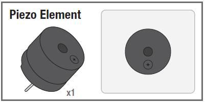 Bruksområder: Lysdioder eller LED (Light Emitting Diode) brukes til signallamper, displayer og nå også i stor grad til belysning. Buzzer Digital utg.