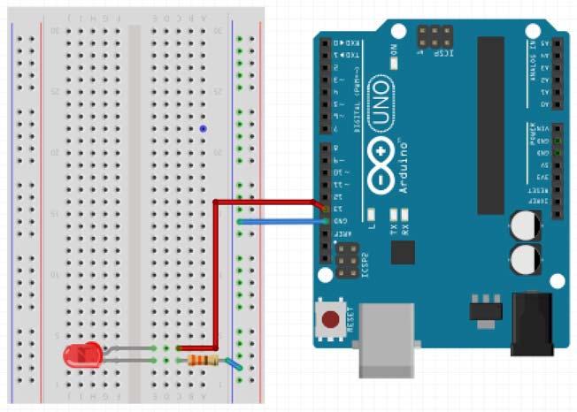 4 Oppgavesamling Gjennom tre øvinger skal vi gradvis bygge opp en kunnskap om Arduino-programmering. Oppgavene er valgt dels som en introduksjon og som en forberedelse til CanSat-kurs. 4.