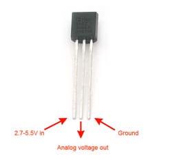 Sjekk spenningen på et 1,5 V batteri (ikke sjekk et 9V batteri) Bruk en jumper fra GND og en fra A0 og sjekk spenningen på et 1,5 V batteri. NB!