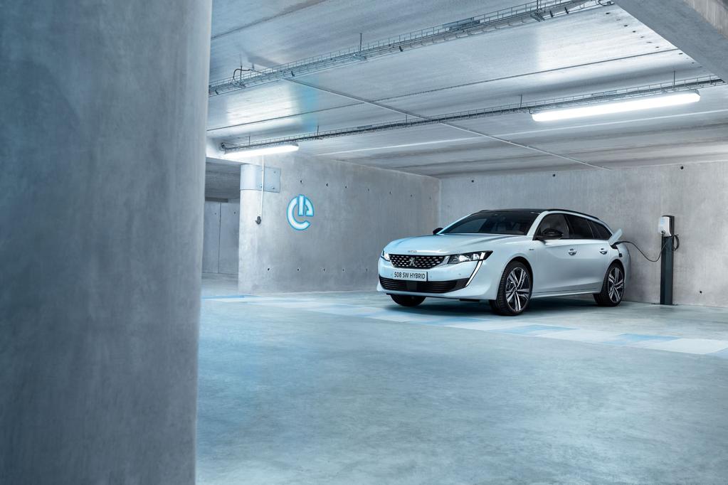 NYE PEUGEOT 508 og 508 SW plug-in hybrid STANDARD- OG