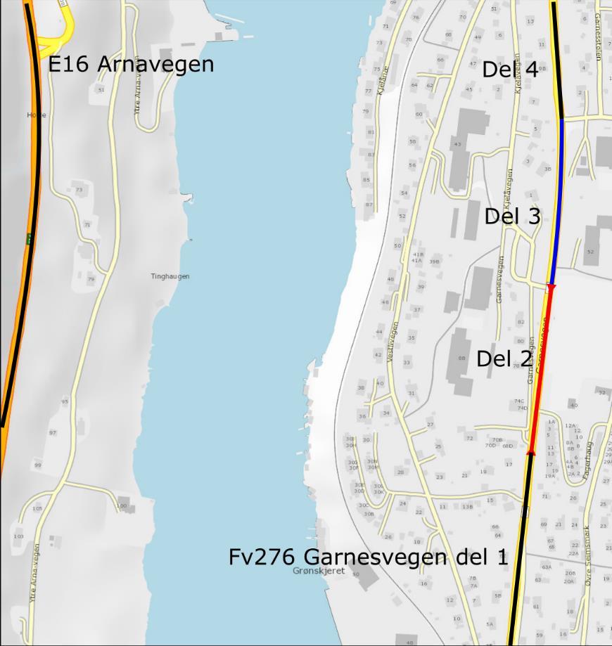 8 (14) STØYUTREDNING 3.2 Vegtrafikkdata Ved støyberegninger oppgis det nøkkeltall som beskriver trafikksituasjonen for aktuelle veger.