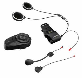 MOTORCYCLE BLUETOOTH HEADSEAT & INTERCOM Gruppe intercom for inntil 4 deltakere