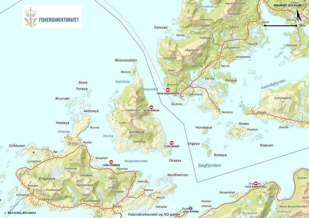 1 Innledning Foreliggende undersøkelse er gjennomført av Akvaplan-niva AS på oppdrag fra Cermaq Norway AS.