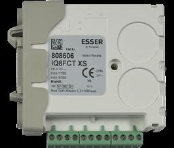 Transponder 7 8 9 0 K / NC K / C K / NO S 0K S Ext. LED Ext. LED IQ8FCT XS UL IQ8FCT XS 8080 IQ8FCT XS erstatter IQ8TAL (blåboks), både i fht input og output.