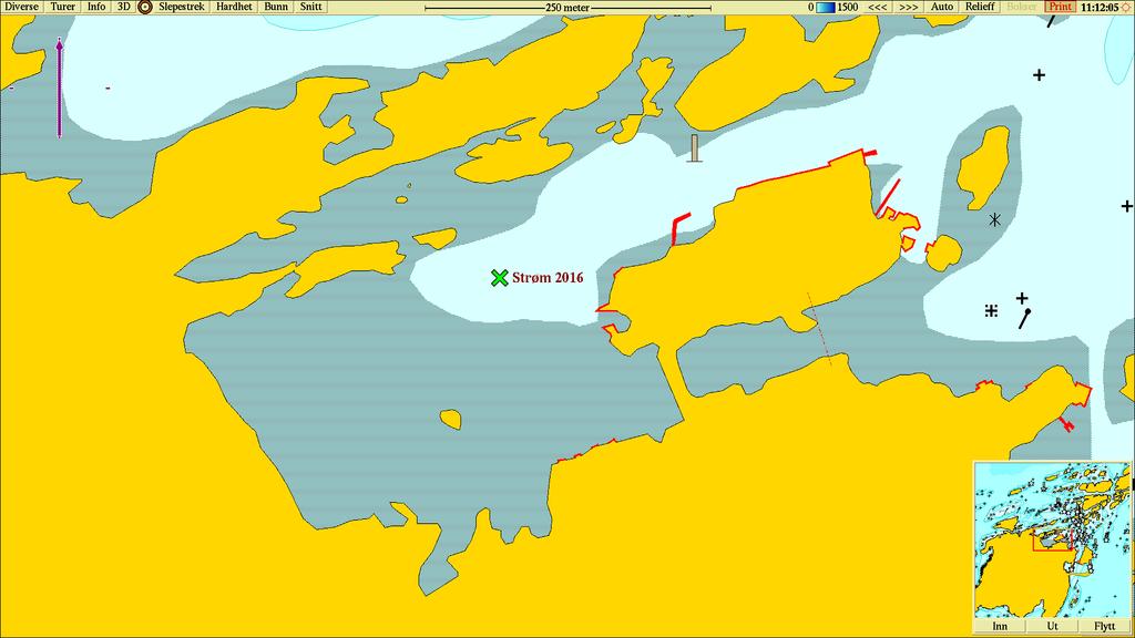 Strømmålingene ble foretatt i perioden 18.06 18.07.2017. Rådata finnes oppbevart hos Aqua Kompetanse AS, og er tilgjengelig ved forespørsel. Figur 1: Oversiktskart over Lovund.