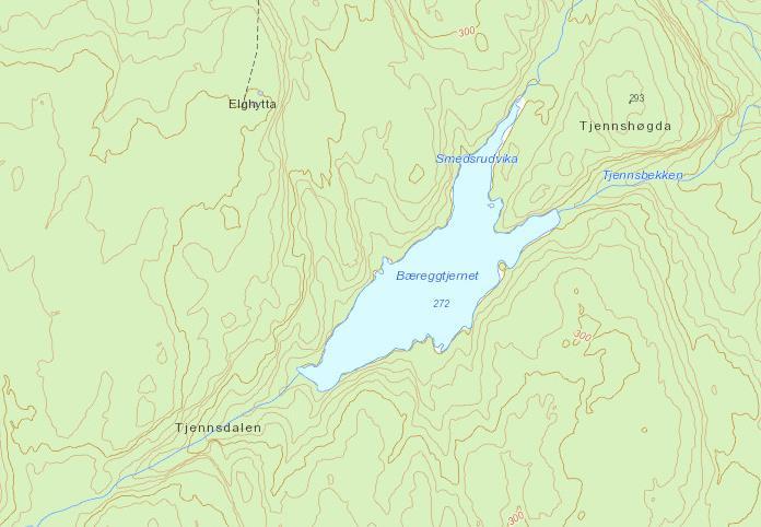 18 Ut fra landskap og vegetasjon rundt magasinet, med mye eksponert fjell, og bratt og grunnlendt terreng, vurderes potensiell verdi for vannlevende fugl som lite viktig.