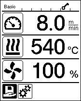 Markøren merker da symbolet "Tilbakestill timeteller" automatisk. Bekreft med "e-drive" (31) Timetelleren er nå tilbakestilt. 6.13 Tastesperre UNIPLAN 500 har en tastesperre.