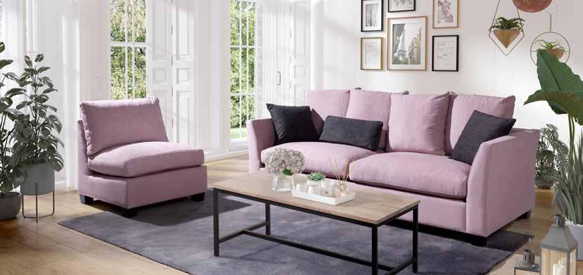 kvalitet Vedlikeholdsvennlig Fjern flekker med vann Permanent behandling forsvinner aldri NYHET MALMØ SOFA 25.995,- ORD. 27.520,- STOL 8.995,- ORD. 9.