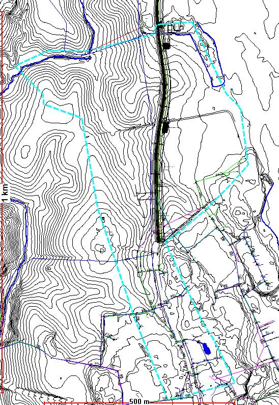 urban: 13,2 % Figur 10: venstre: nedbørsfelt Hoelsbekk med punkt ved Skjelle søndre Figur 11: høyre: nedbørsfelt fra Meieribyen nordover med punkt ved Nordre Skjelle (www.nevina.no) 6.
