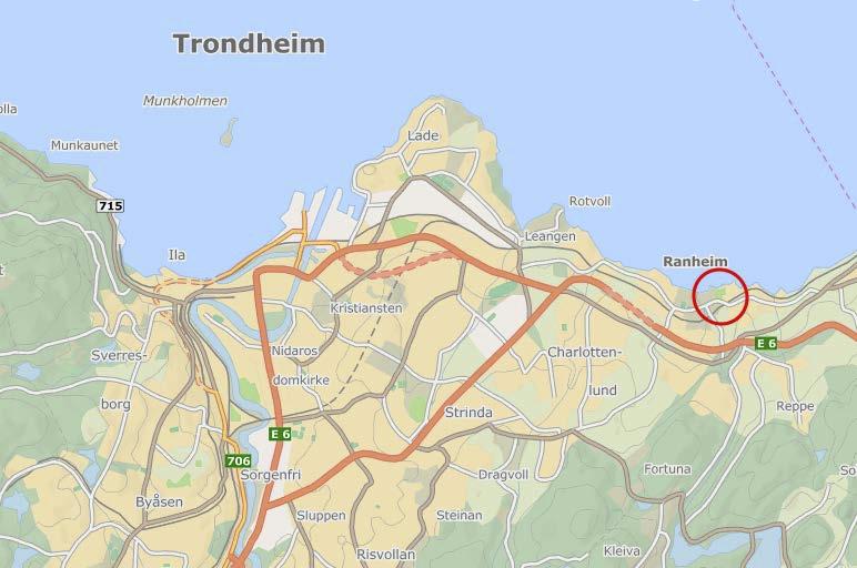 Ranheimsfjæra B2, Trondheim Resultater fra supplerende undersøkelser multiconsult.no 1 Innledning 1 Innledning 1.