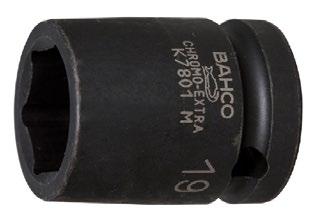 10581 FASTNØKKEL KOMBI SETT 12 STK M/SKRALLE BAHCO 8-19 MM Kraftpiper i høykvalitetsstål og svart utførelse. Kan brukes med maskiner.